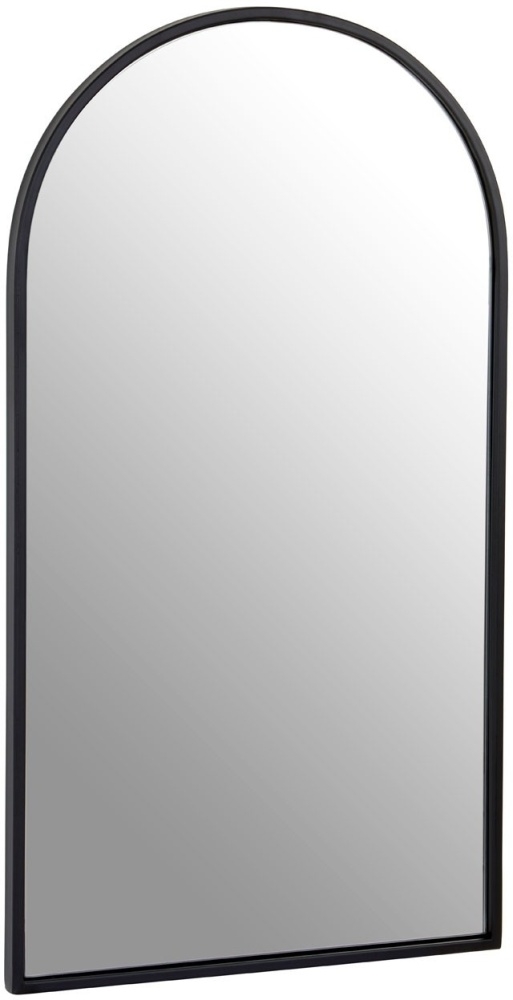Product photograph of Bellwood Black Wall Mirror from Choice Furniture Superstore.