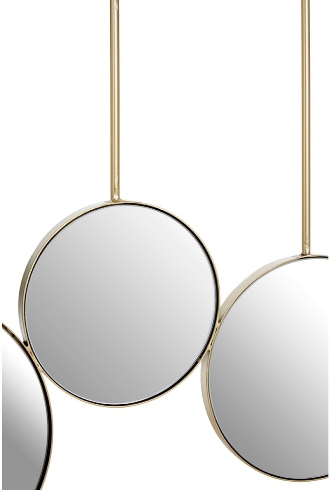 Product photograph of Bellwood Gold Multi Mirror Design Wall Mirror from Choice Furniture Superstore.