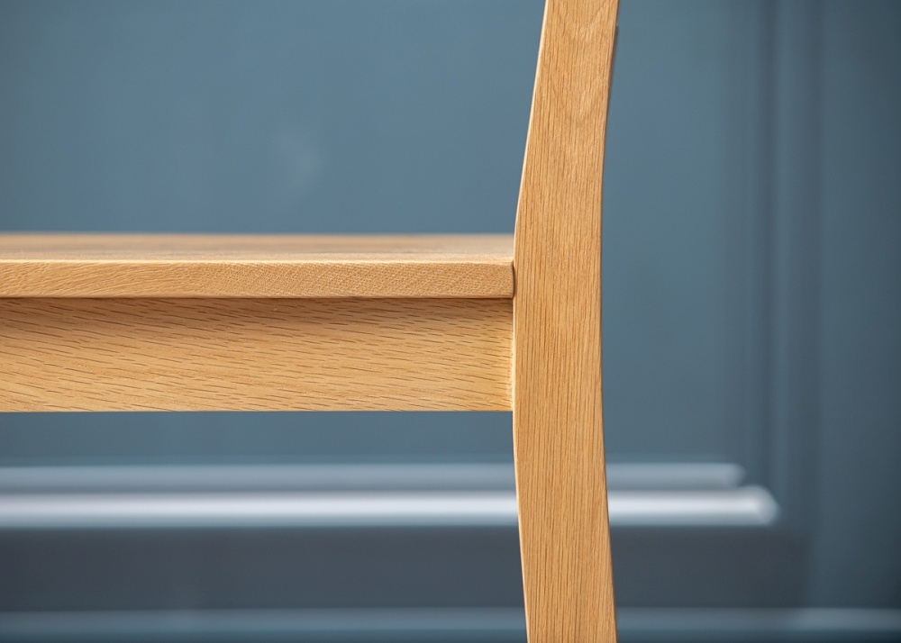 Product photograph of Arnot Natural Oak Crossback Dining Chair Sold In Pairs from Choice Furniture Superstore.