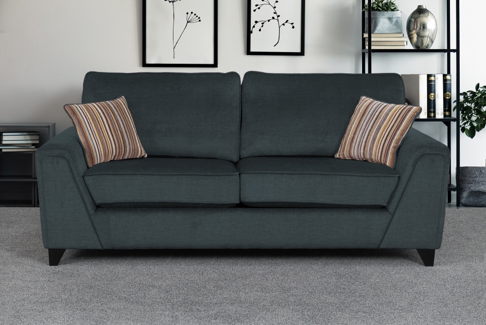 Product photograph of Sweet Dreams Lancaster Standard Pacific Fabric Sofa from Choice Furniture Superstore.