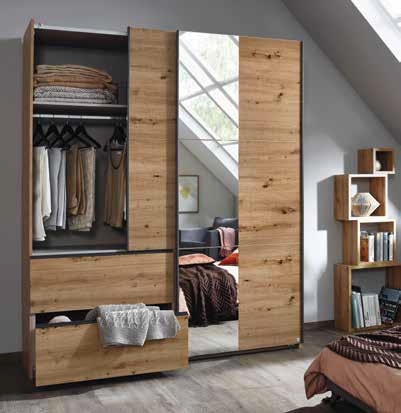 Product photograph of Sevilla Sliding Wardrobe from Choice Furniture Superstore.