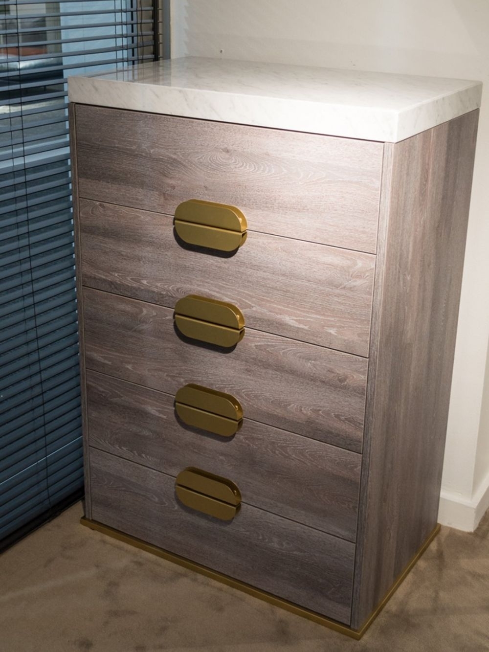 Product photograph of Stone International Westin 5 Drawer Chest from Choice Furniture Superstore.
