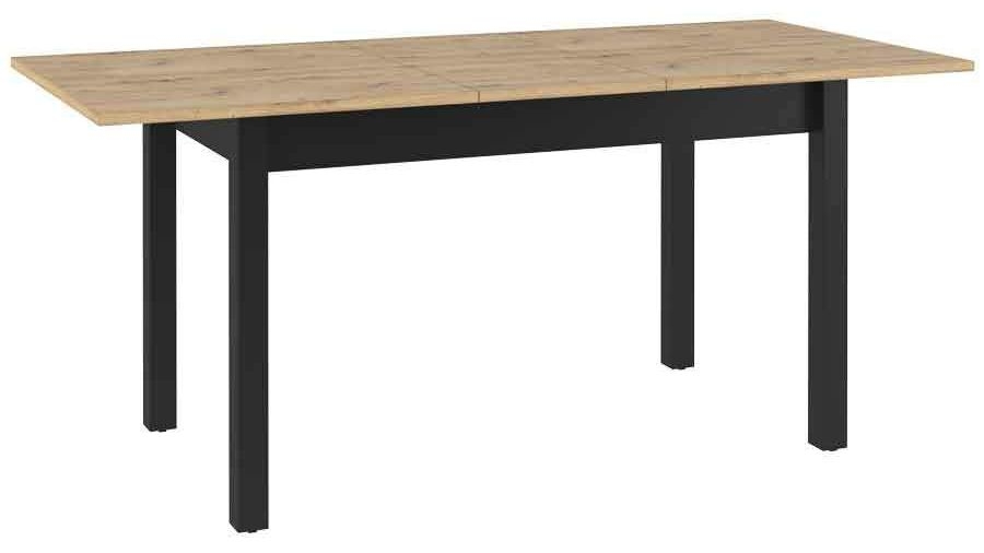 Product photograph of Quant Oak Extending Dining Table from Choice Furniture Superstore.