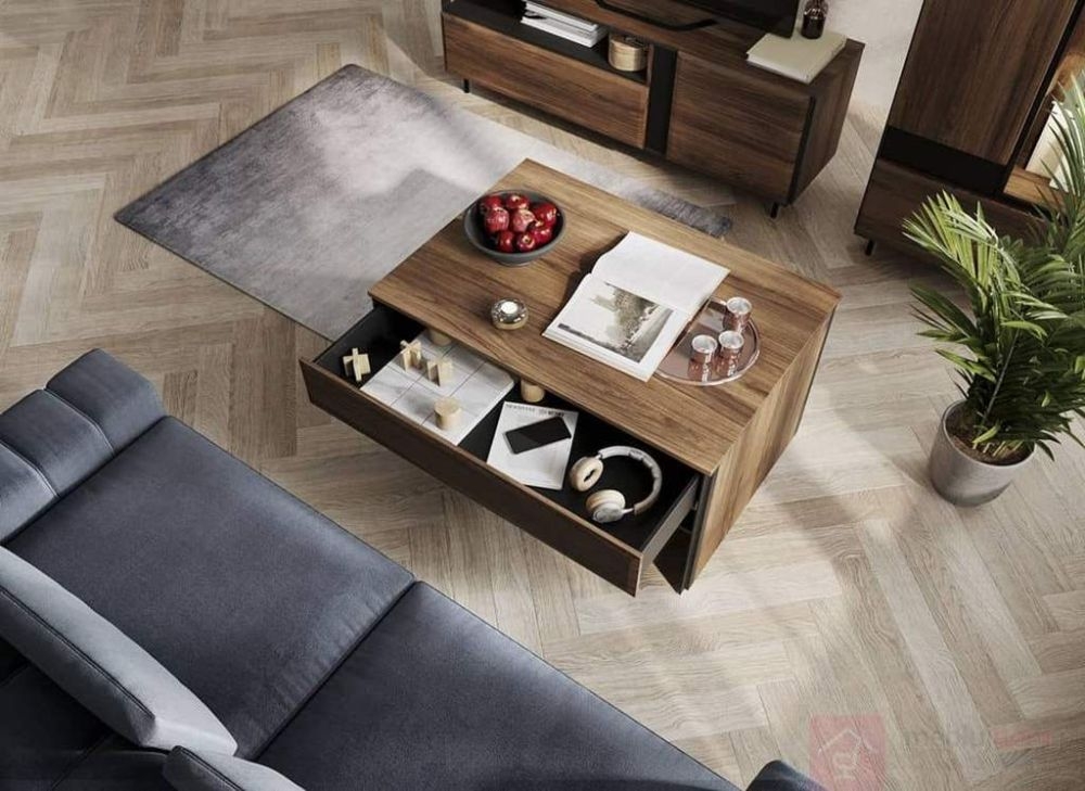 Product photograph of Norwood Oak Coffee Table from Choice Furniture Superstore.