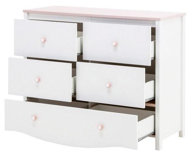 Product photograph of Mia Girls White Sideboard from Choice Furniture Superstore.