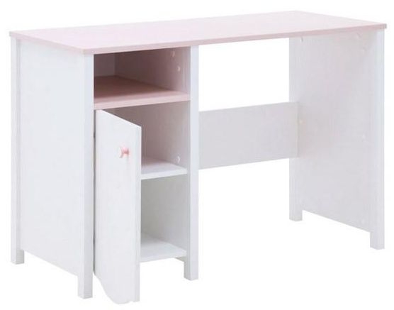 Product photograph of Mia Girls White Computer Desk from Choice Furniture Superstore.