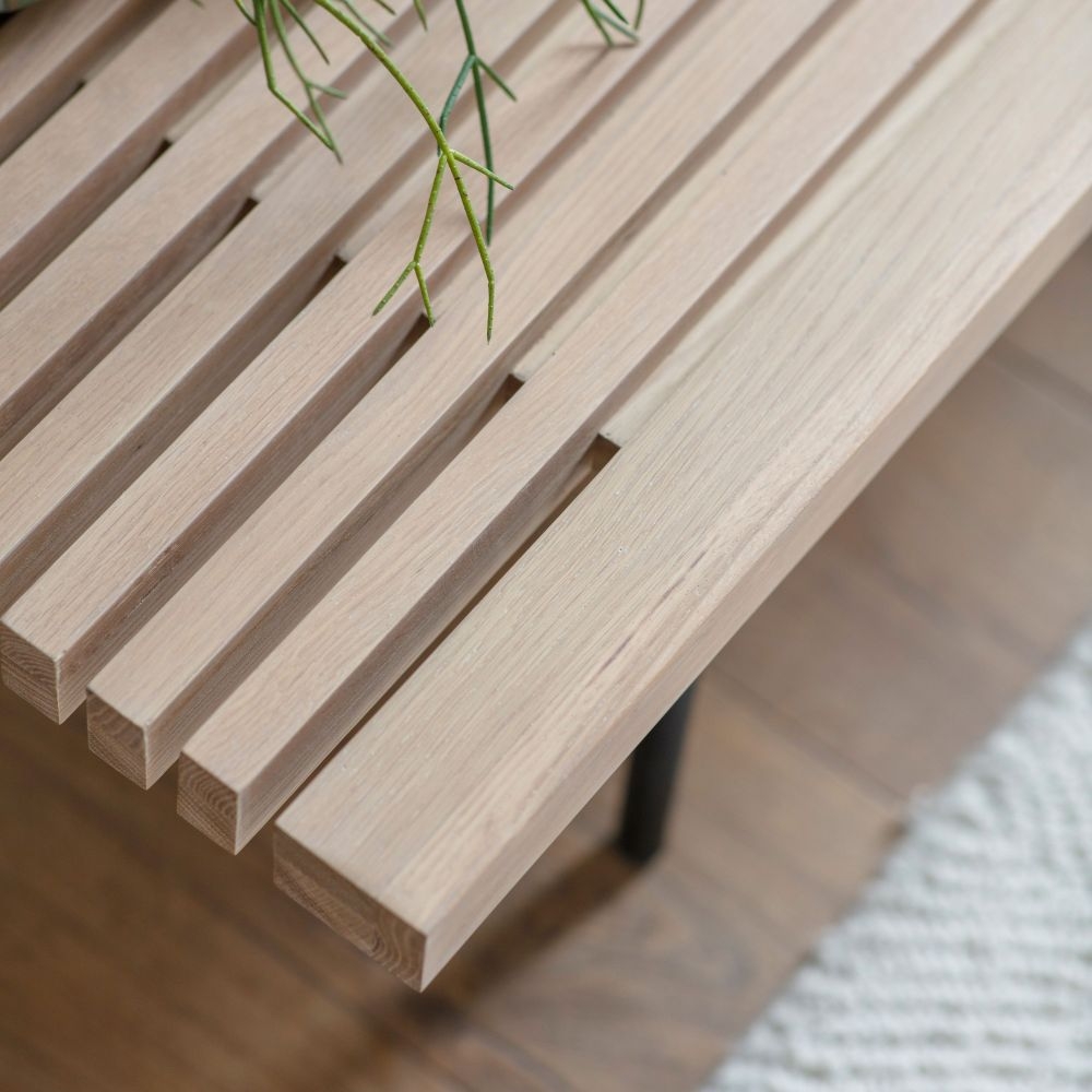 Product photograph of Okayama Oak Coffee Table from Choice Furniture Superstore.
