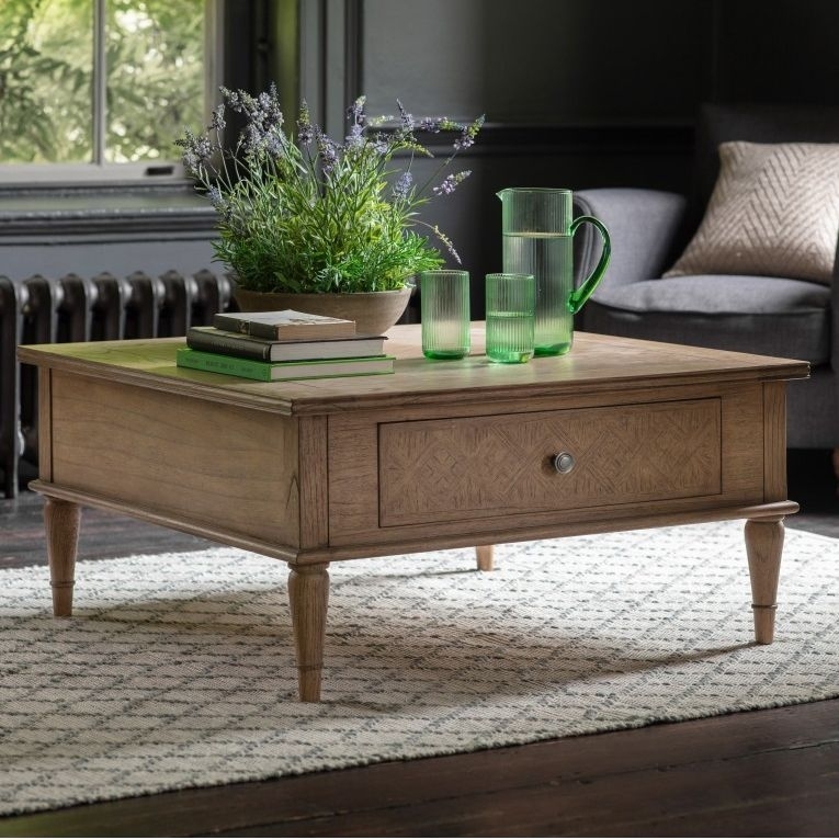 Product photograph of Chester Wooden 2 Drawer Coffee Table from Choice Furniture Superstore.