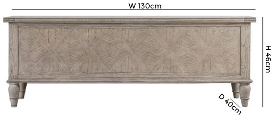 Product photograph of Chester Wooden Hall Bench from Choice Furniture Superstore.