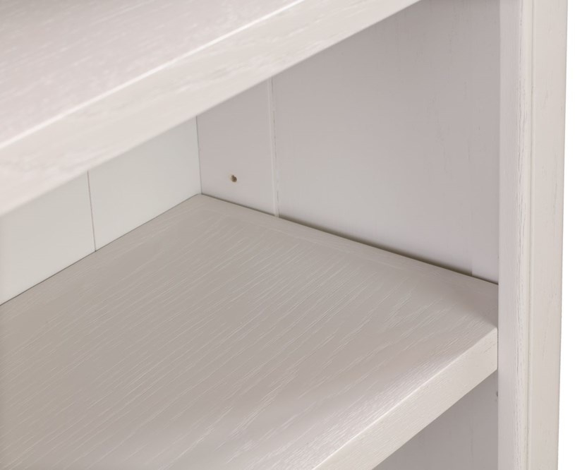 Product photograph of Clarion Oak And Grey Painted Bookcase from Choice Furniture Superstore.