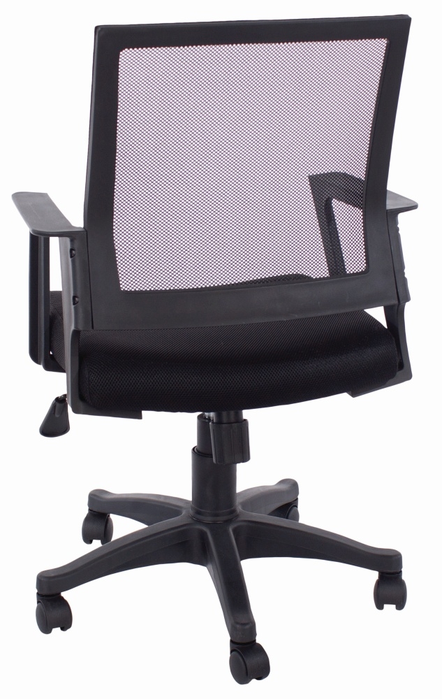 Product photograph of Geo Black Mesh Square Back Home Office Chair from Choice Furniture Superstore.