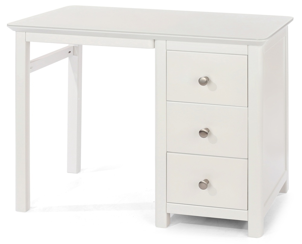Product photograph of Narin White Dressing Table from Choice Furniture Superstore.