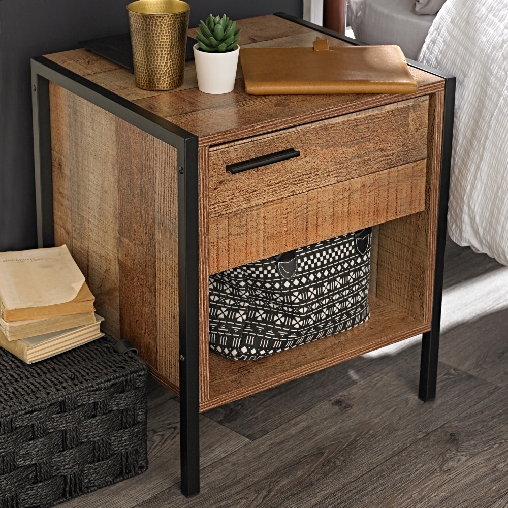 Product photograph of Hoxton Industrial Chic 3 Piece Bedroom Set from Choice Furniture Superstore.