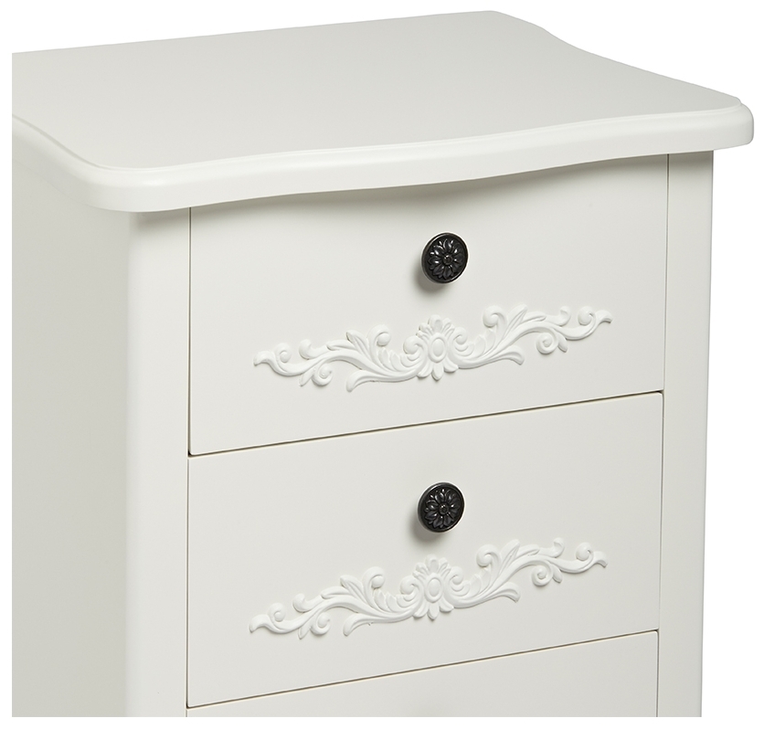 Product photograph of Antoinette French Style 3 Drawer Chest from Choice Furniture Superstore.