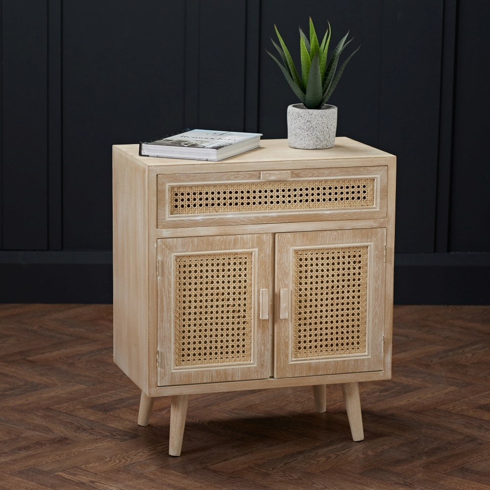 Product photograph of Toulouse Rattan 2 Door Cabinet from Choice Furniture Superstore.