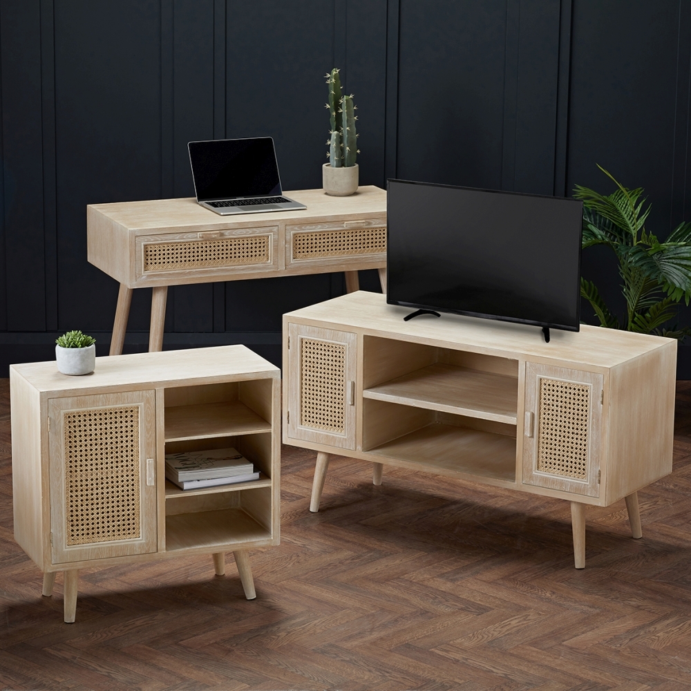 Product photograph of Toulouse Rattan Display Unit from Choice Furniture Superstore.