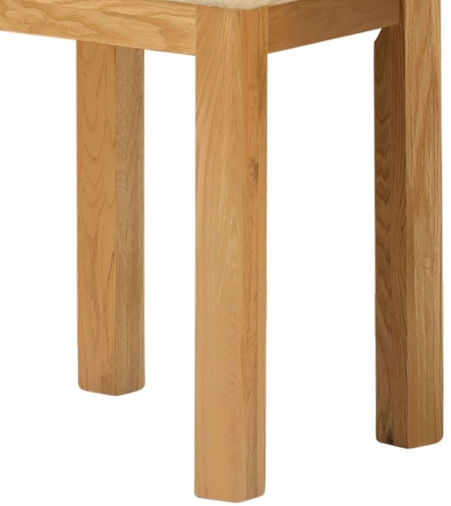 Product photograph of Portland Dressing Stool - Comes In Oak Stone Painted Ivory White Painted from Choice Furniture Superstore.