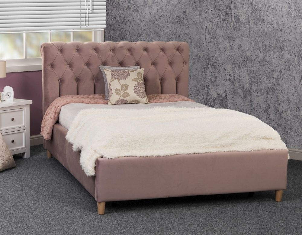 Product photograph of Sweet Dreams Porto Fabric Bed from Choice Furniture Superstore.