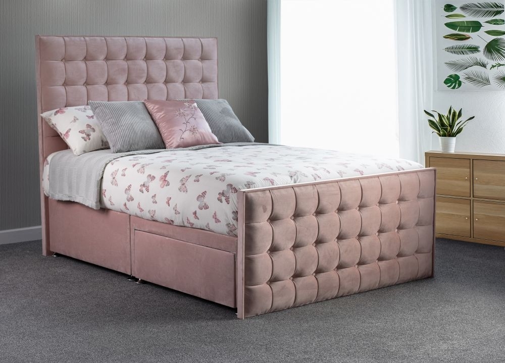 Product photograph of Sweet Dreams Opulence Classic Fabric Bed from Choice Furniture Superstore.