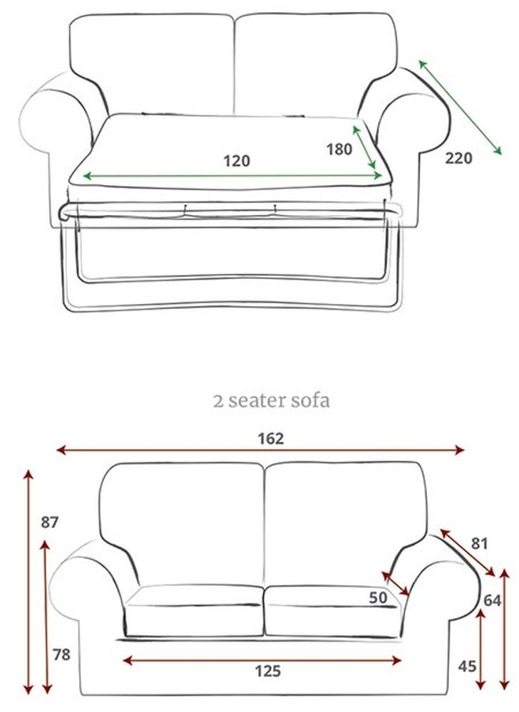 Product photograph of Chawton Fabric Sofabed - Comes In Charcoal Denim Oatmeal Options from Choice Furniture Superstore.