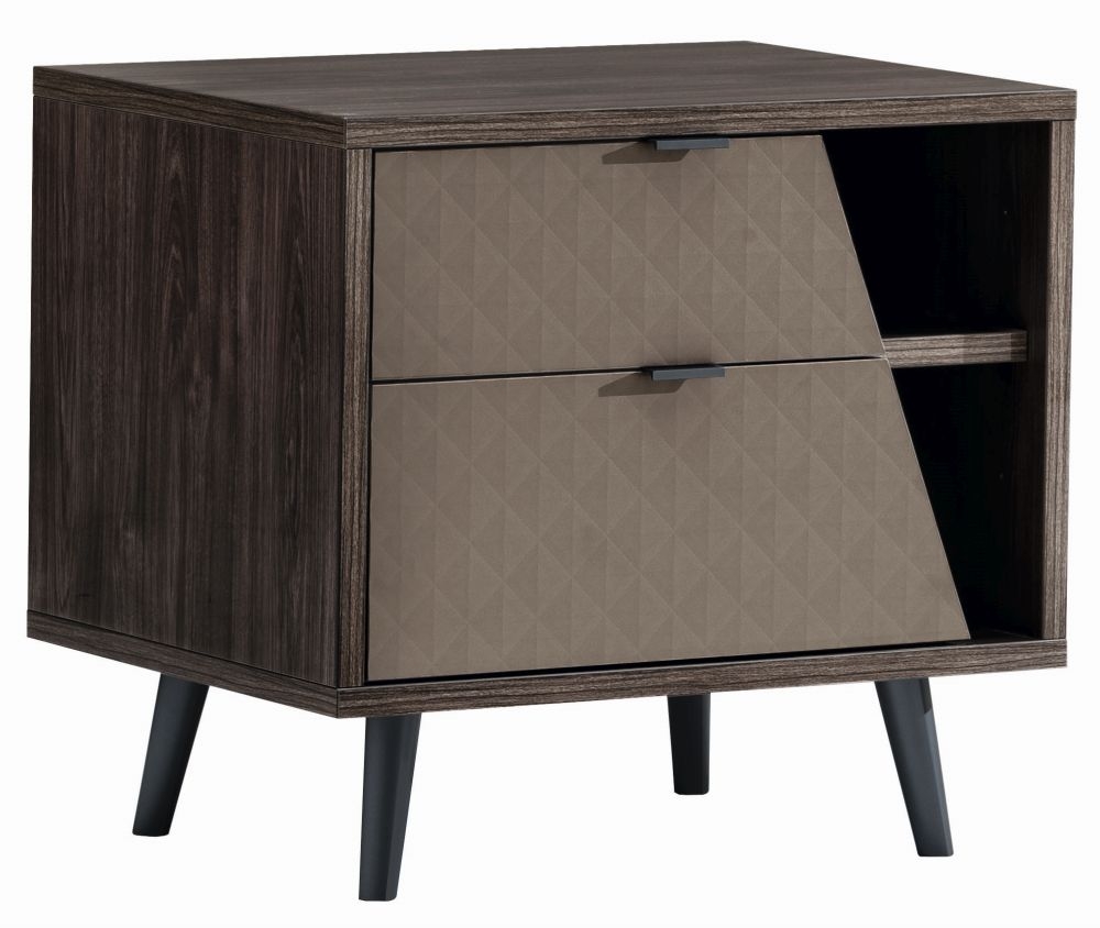 Product photograph of Alf Italia Frida Bedside Cabinet - Left from Choice Furniture Superstore.