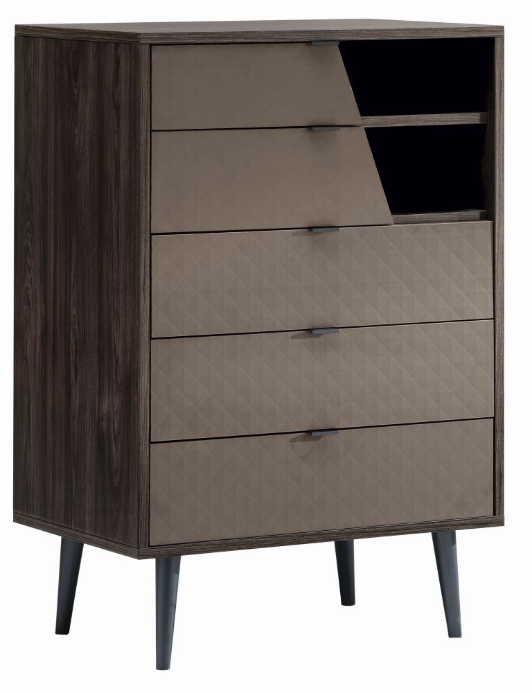 Product photograph of Alf Italia Frida 5 Drawer Chest from Choice Furniture Superstore.