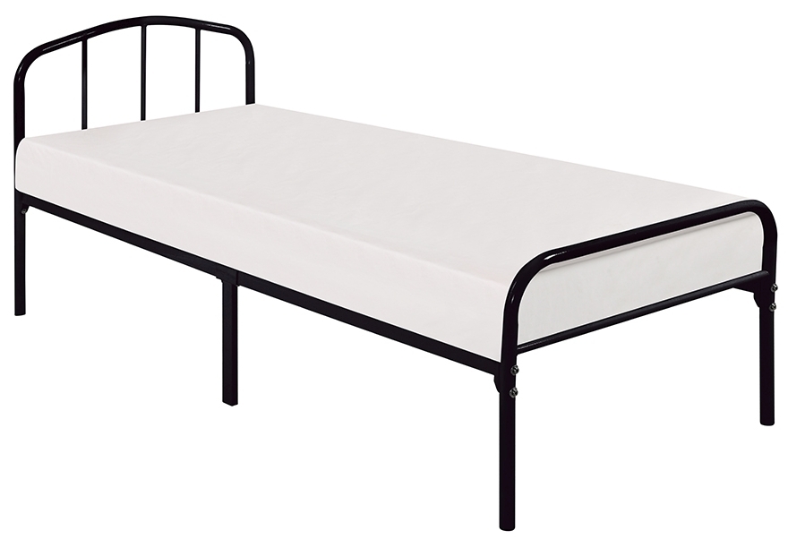 Product photograph of Milton Black Contemporary Bed from Choice Furniture Superstore.