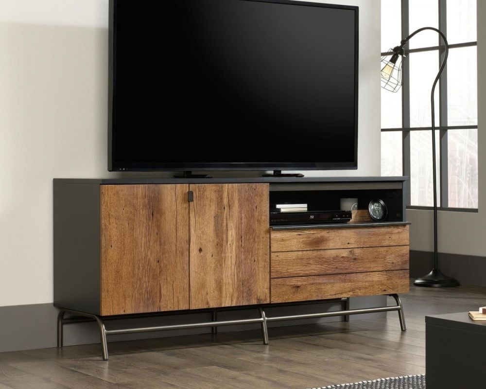 Product photograph of Teknik Boulevard Cafe Industrial Tv Stand Credenza from Choice Furniture Superstore.