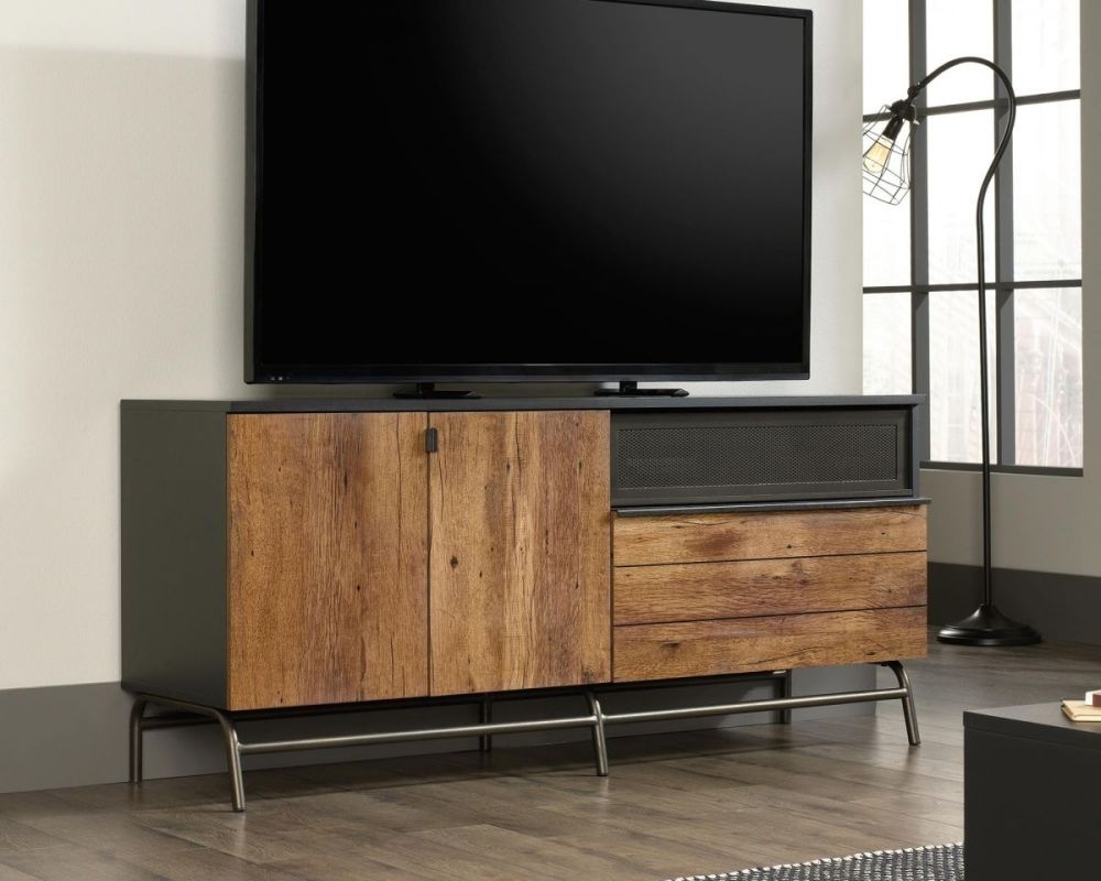 Product photograph of Teknik Boulevard Cafe Industrial Tv Stand Credenza from Choice Furniture Superstore.