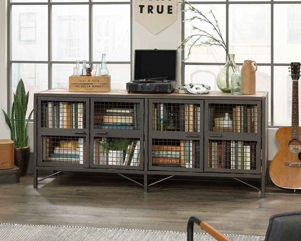 Product photograph of Teknik Boulevard Cafe Industrial Tv Unit Sideboard from Choice Furniture Superstore.