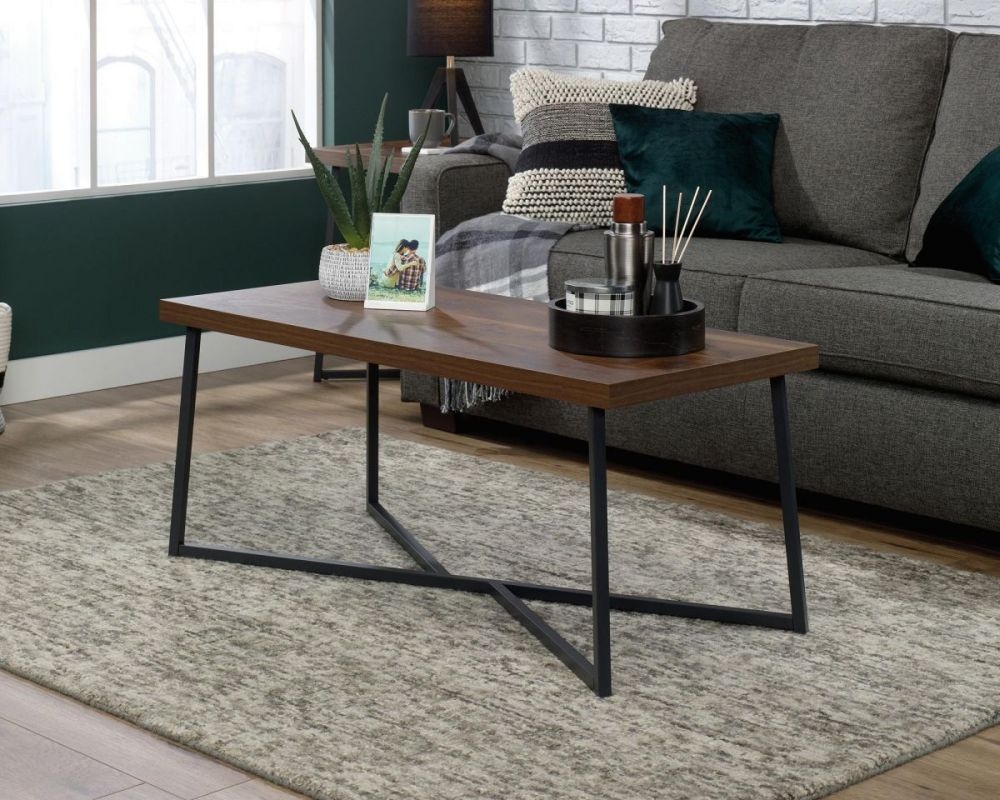 Product photograph of Teknik Canyon Lane Walnut Coffee Table from Choice Furniture Superstore.