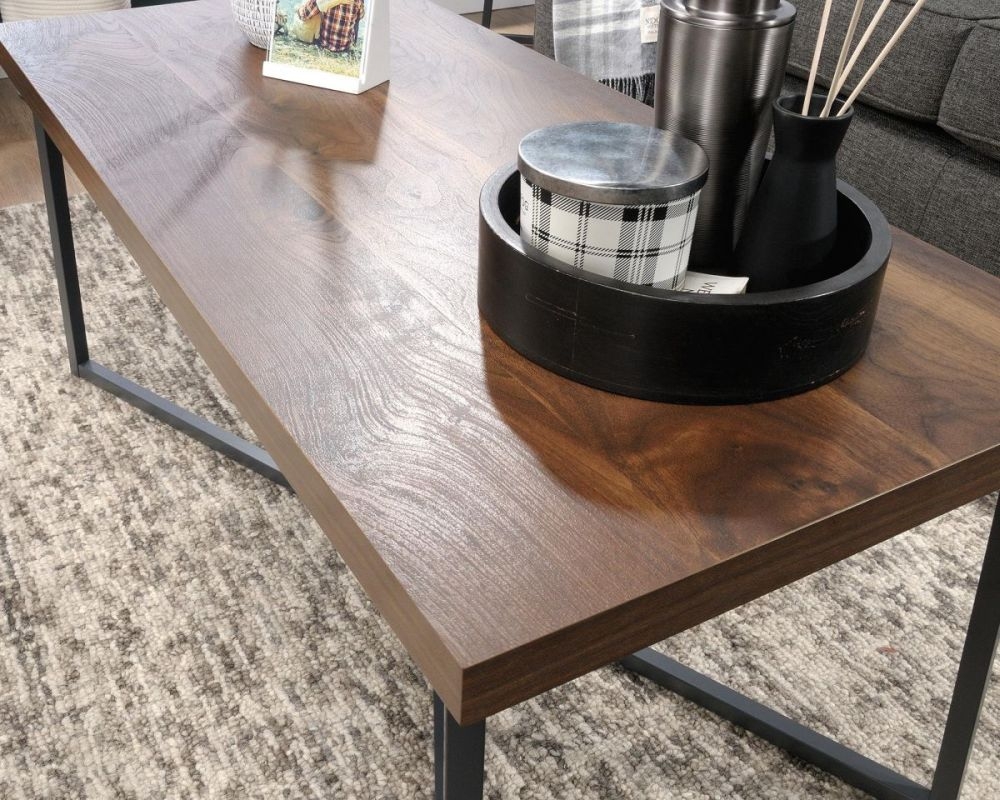 Product photograph of Teknik Canyon Lane Walnut Coffee Table from Choice Furniture Superstore.