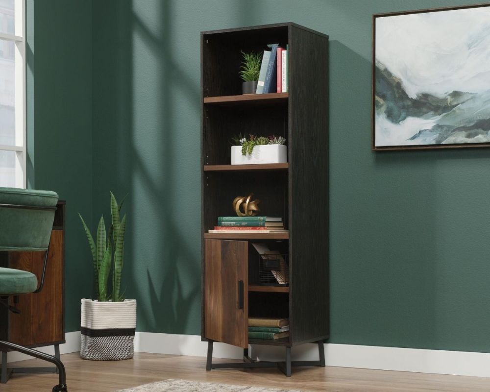 Product photograph of Teknik Canyon Lane Walnut Bookcase from Choice Furniture Superstore.