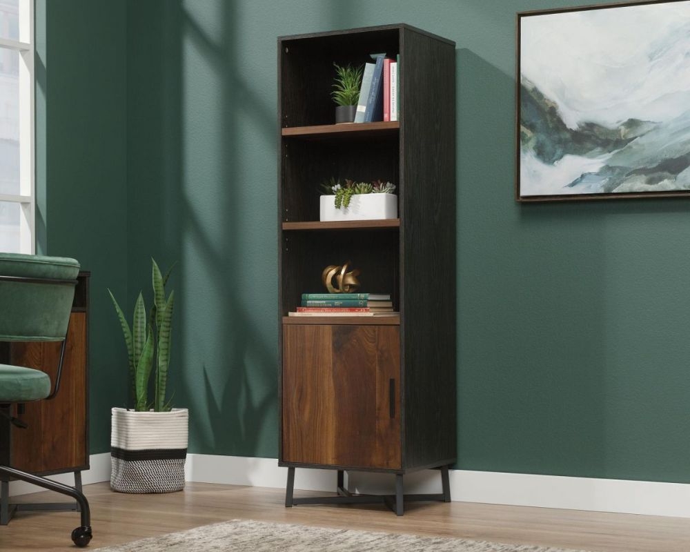 Product photograph of Teknik Canyon Lane Walnut Bookcase from Choice Furniture Superstore.