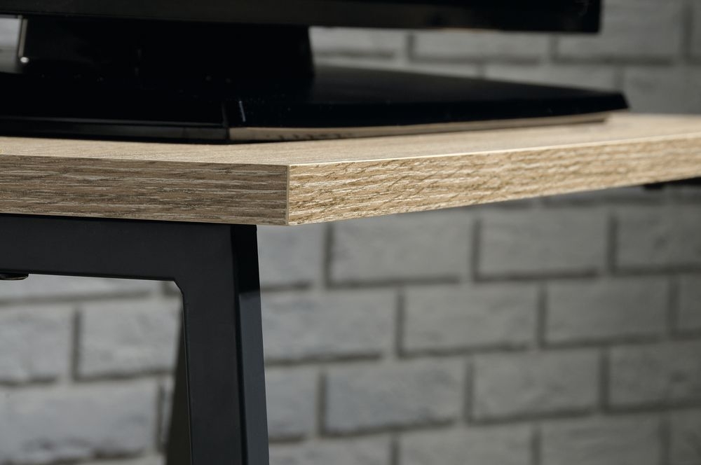 Product photograph of Teknik Industrial Style Charter Oak Tv Stand from Choice Furniture Superstore.