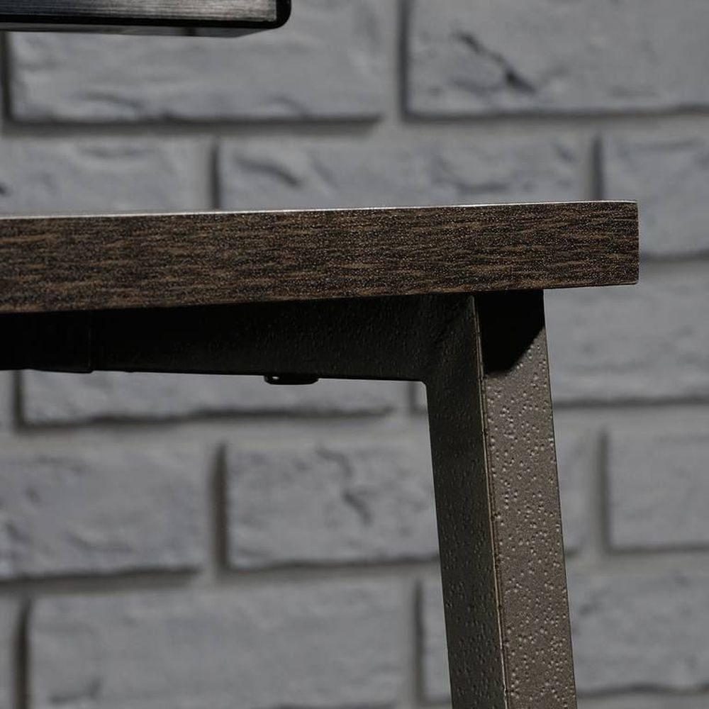 Product photograph of Teknik Industrial Style Smoked Oak Tv Stand from Choice Furniture Superstore.