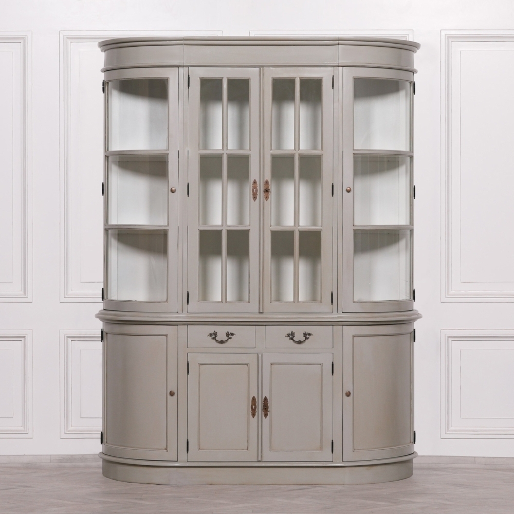 Product photograph of Mahogany Display Cabinet from Choice Furniture Superstore.