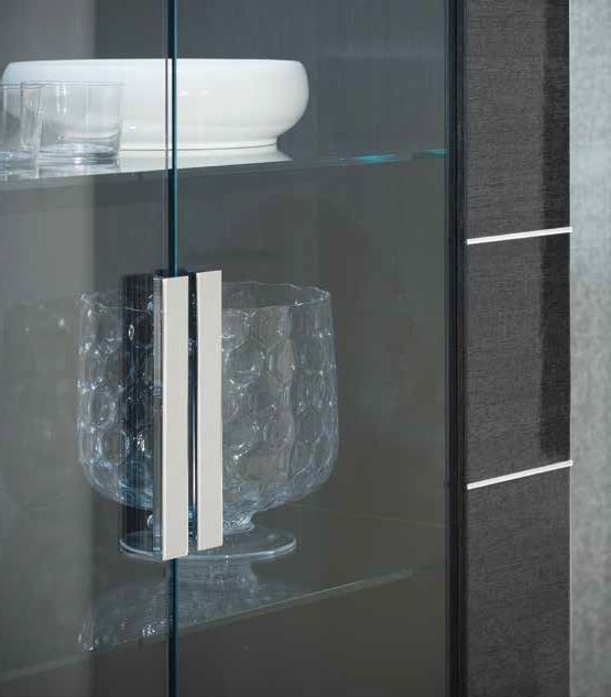 Product photograph of Alf Italia Versilia 2 Door Curio Cabinet from Choice Furniture Superstore.