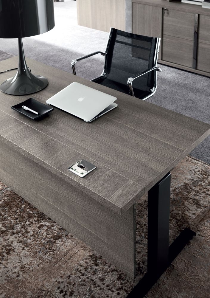 Product photograph of Alf Italia Tivoli Left Desk With Modesty from Choice Furniture Superstore.