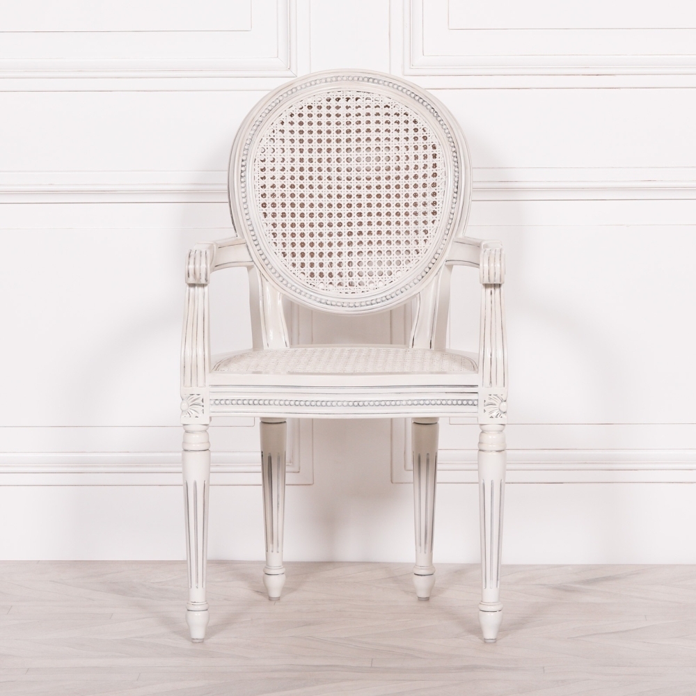 Product photograph of Lomira Rattan Dining Armchair Sold In Pairs from Choice Furniture Superstore.