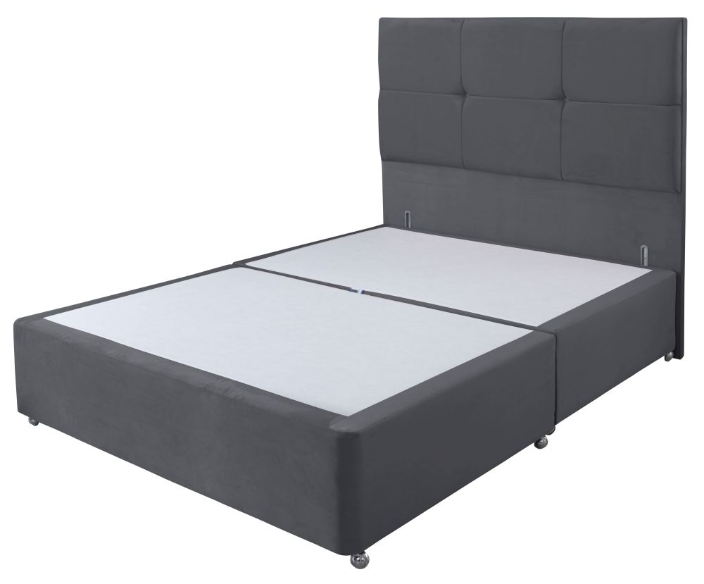 Product photograph of Artisan Fabric Divan Bed from Choice Furniture Superstore.