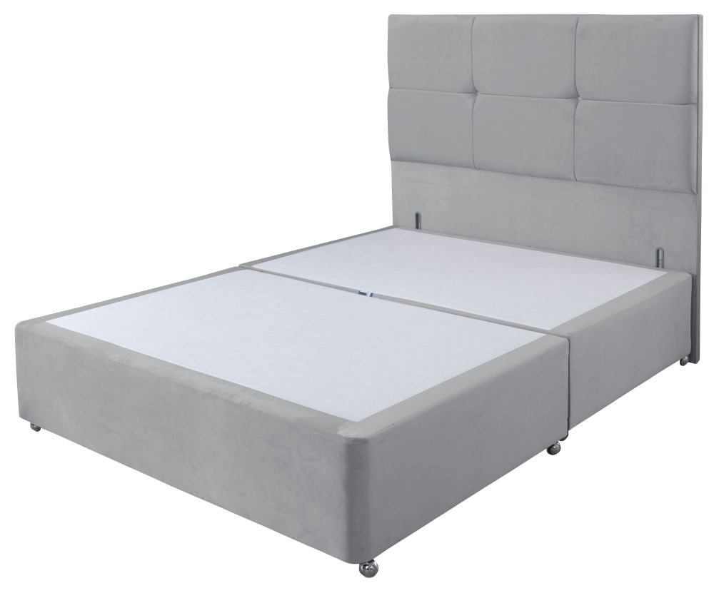 Product photograph of Artisan Fabric Divan Bed from Choice Furniture Superstore.