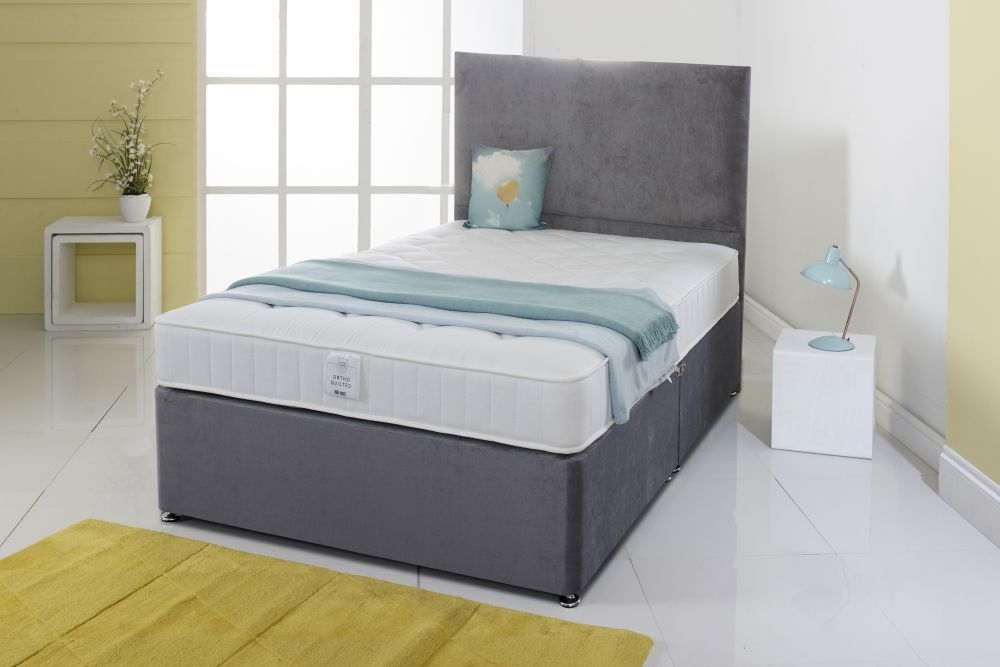 Product photograph of Essentials Fabric Divan Bed from Choice Furniture Superstore.