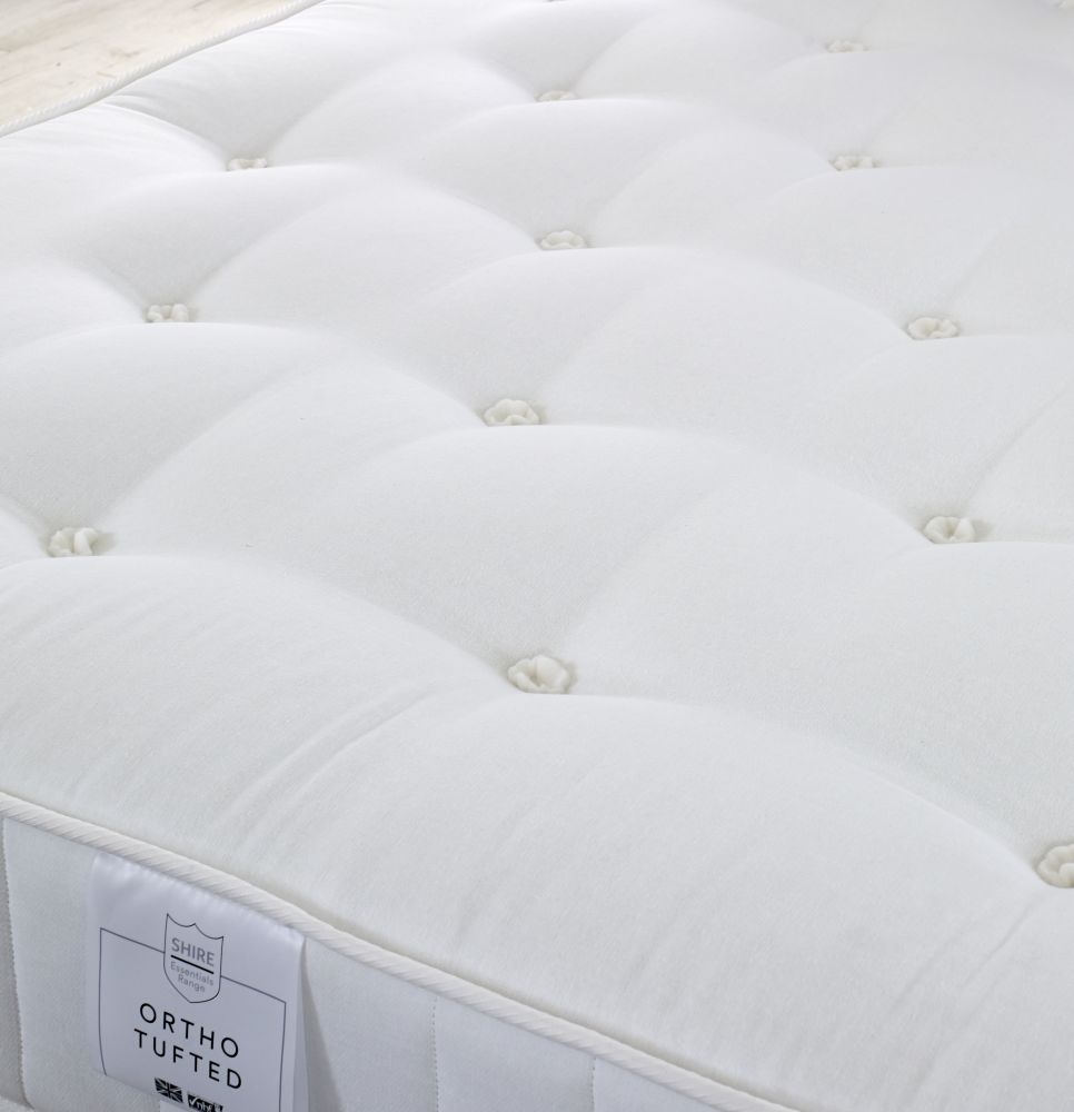 Product photograph of Essentials Ortho Tufted Mattress from Choice Furniture Superstore.