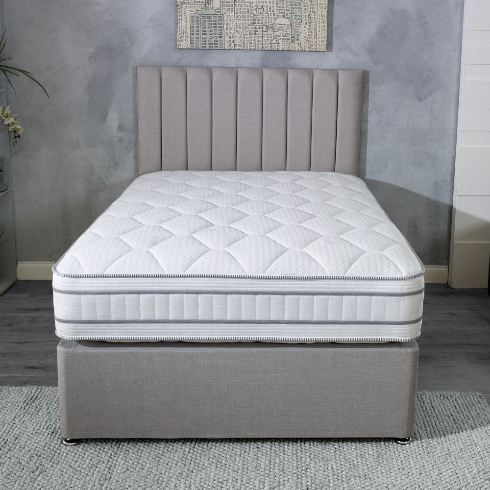 Product photograph of Solaris Pictor 1000 Pocket Sprung Mattress from Choice Furniture Superstore.