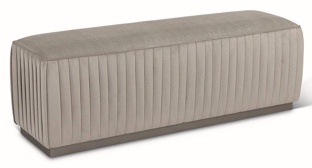 Product photograph of Stone International Westin Leather Bench from Choice Furniture Superstore.