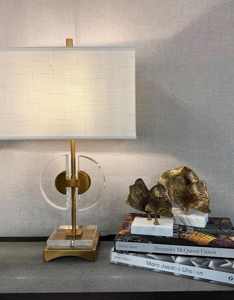 Product photograph of Mindy Brownes Shaina Antique Brass Table Lamp from Choice Furniture Superstore.