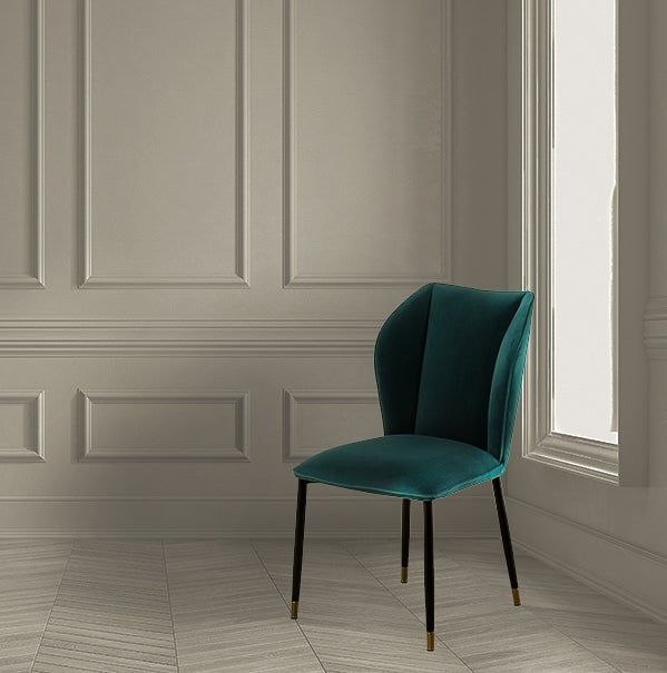 Product photograph of Mindy Brownes Alice Jade Green Dining Chair Sold In Pairs from Choice Furniture Superstore.