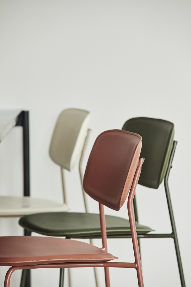 Product photograph of Nordal Esa Green Faux Leather Dining Chair Sold In Pairs from Choice Furniture Superstore.