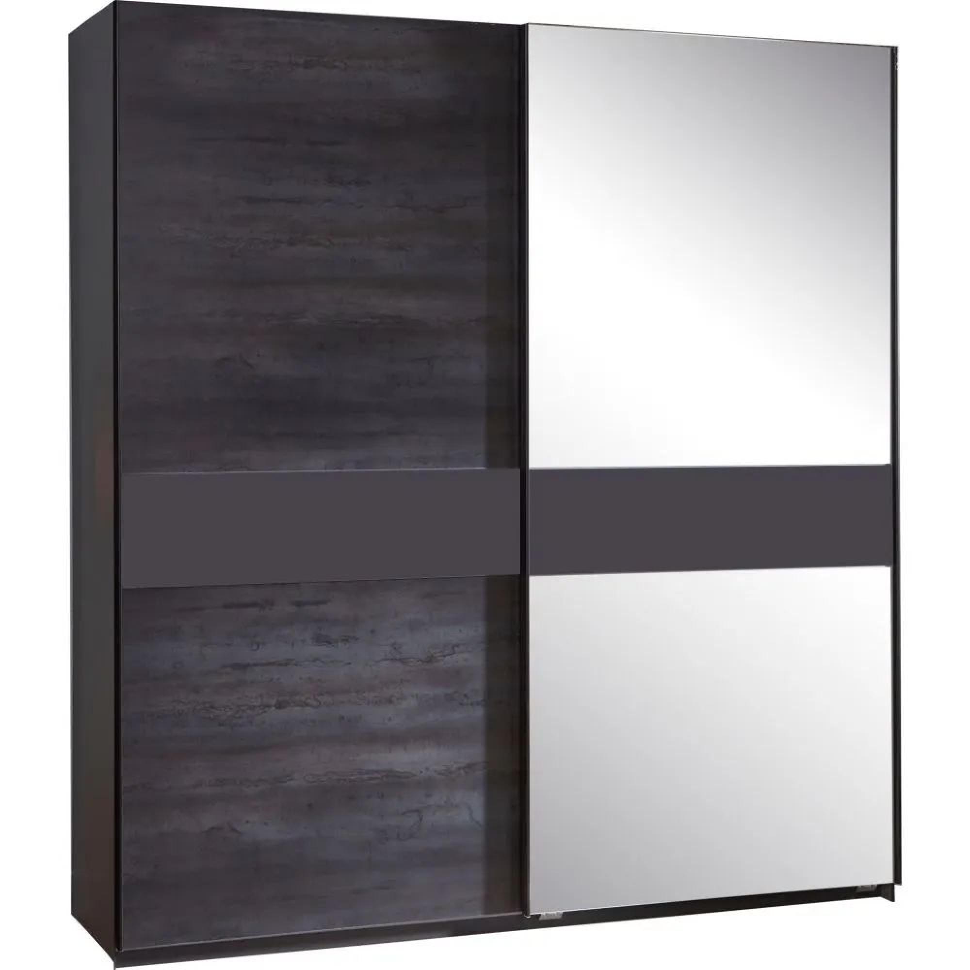 Product photograph of Erfurt 2 Door Sliding Wardrobe from Choice Furniture Superstore.